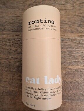 Routine Natural Beauty - Cat Lady Natural Deodorant - Cream Stick